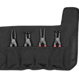 9 Inch Internal and External Retaining Ring Pliers Set with Pouch, 4-Piece (0.09